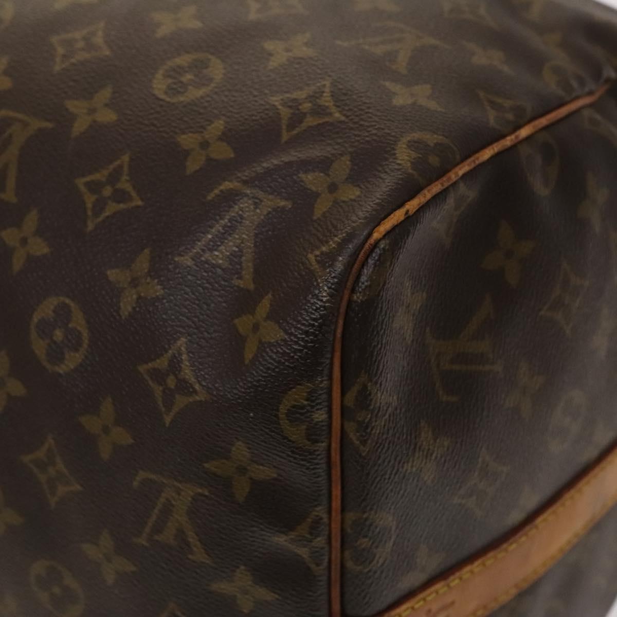 LOUIS VUITTON Monogram Keepall Bandouliere 55 Boston Bag M41414 LV Auth 134424