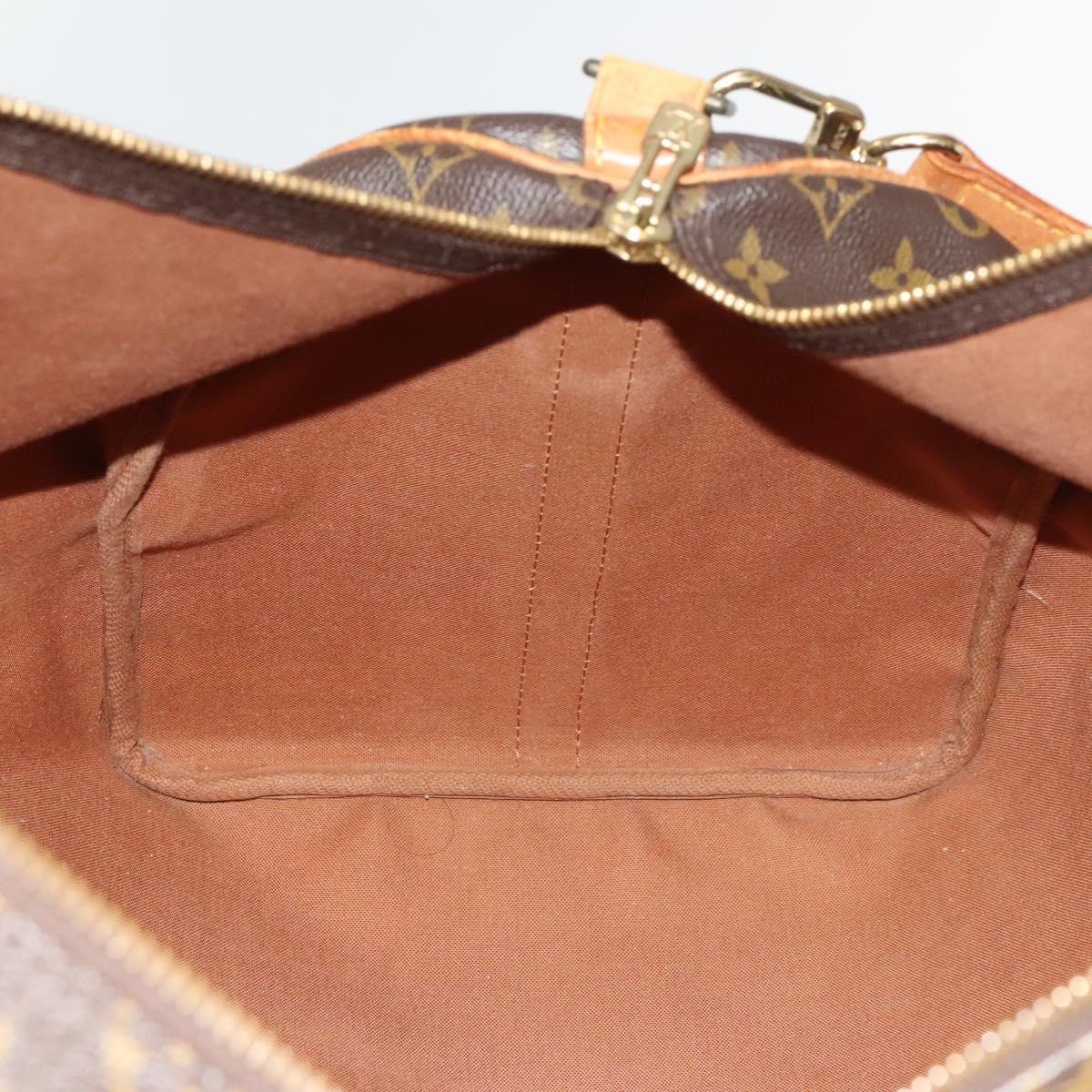 LOUIS VUITTON Monogram Keepall Bandouliere 55 Boston Bag M41414 LV Auth 134424