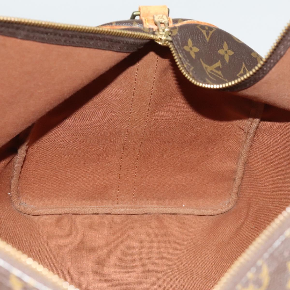 LOUIS VUITTON Monogram Keepall Bandouliere 55 Boston Bag M41414 LV Auth 134424