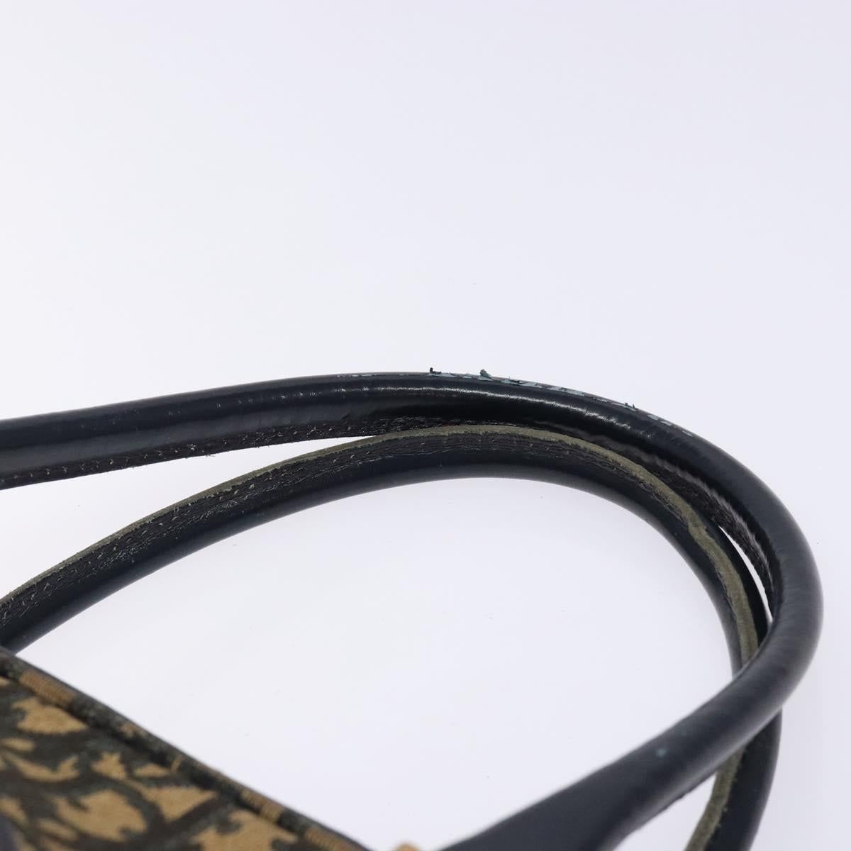 Christian Dior Trotter Canvas Hand Bag Navy Auth 134456