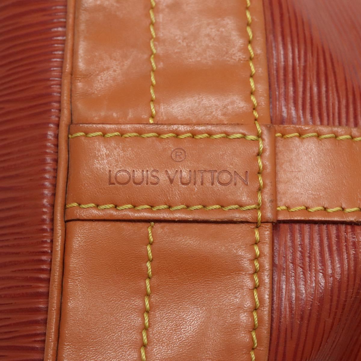LOUIS VUITTON Epi Noe Shoulder Bag Zipangu Gold M44008 LV Auth 134474
