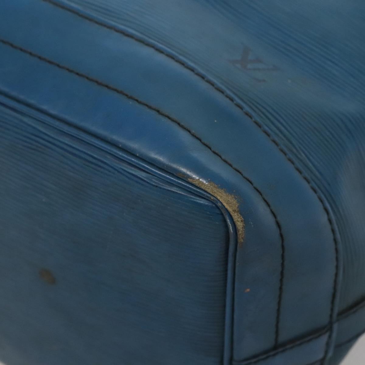 LOUIS VUITTON Epi Noe Shoulder Bag Toledo Blue M44005 LV Auth 134498