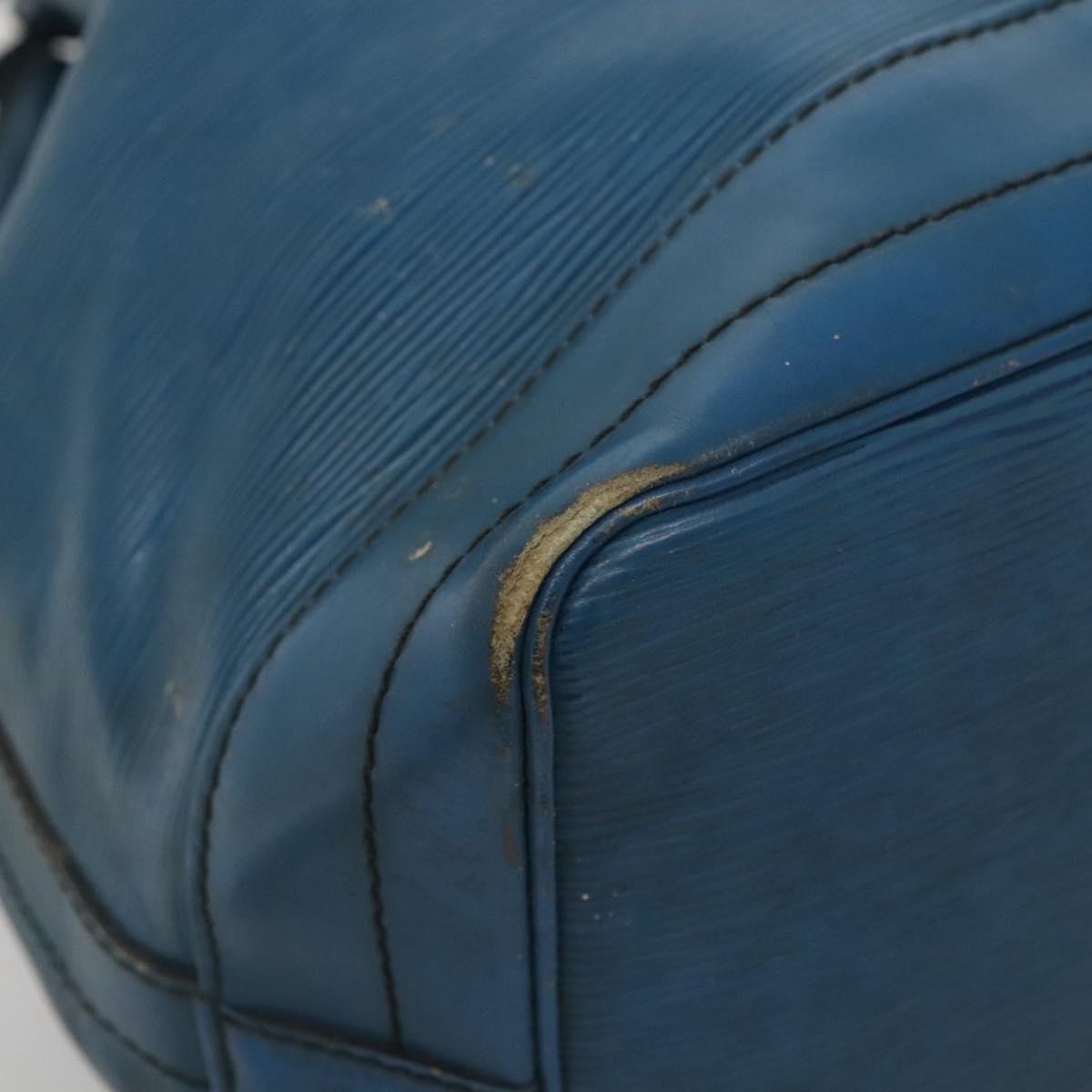 LOUIS VUITTON Epi Noe Shoulder Bag Toledo Blue M44005 LV Auth 134498