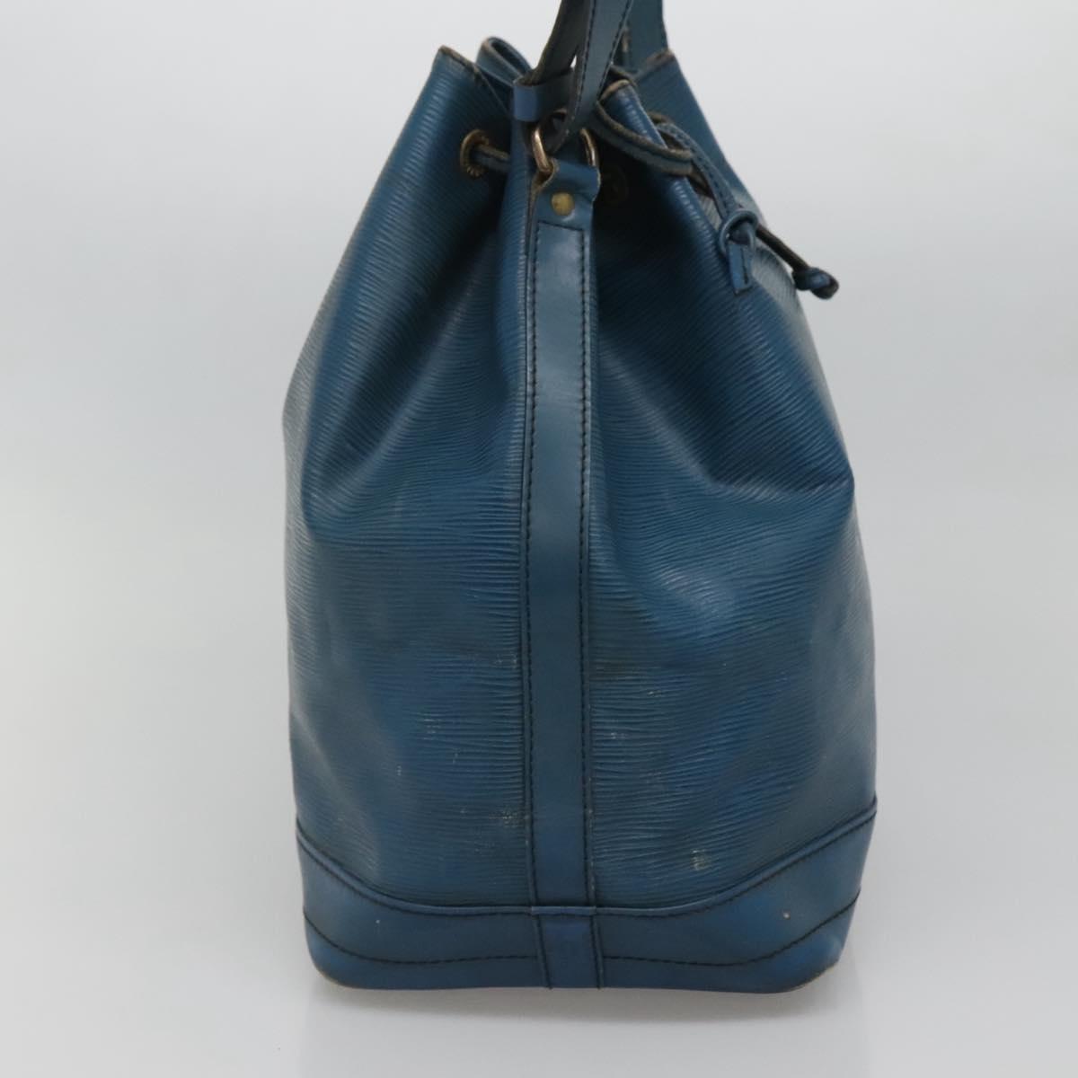 LOUIS VUITTON Epi Noe Shoulder Bag Toledo Blue M44005 LV Auth 134498