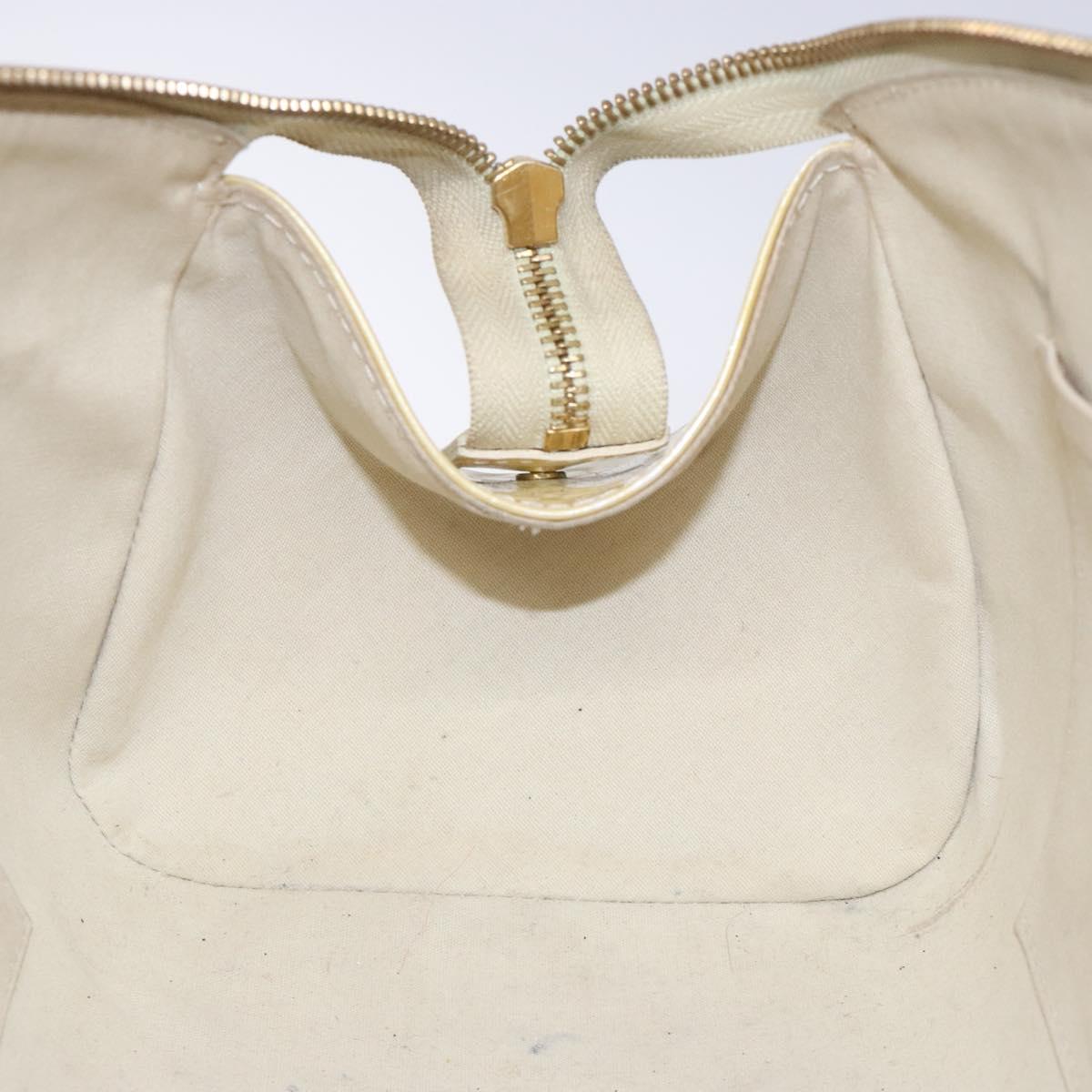 LOUIS VUITTON Vernis Sherwood PM Hand Bag Broncorail M91491 LV Auth 134504
