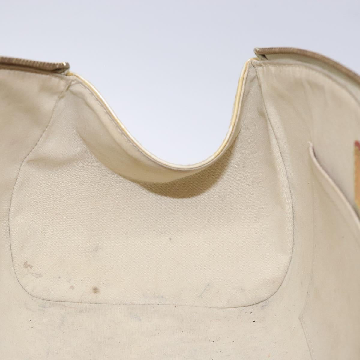 LOUIS VUITTON Vernis Sherwood PM Hand Bag Broncorail M91491 LV Auth 134504