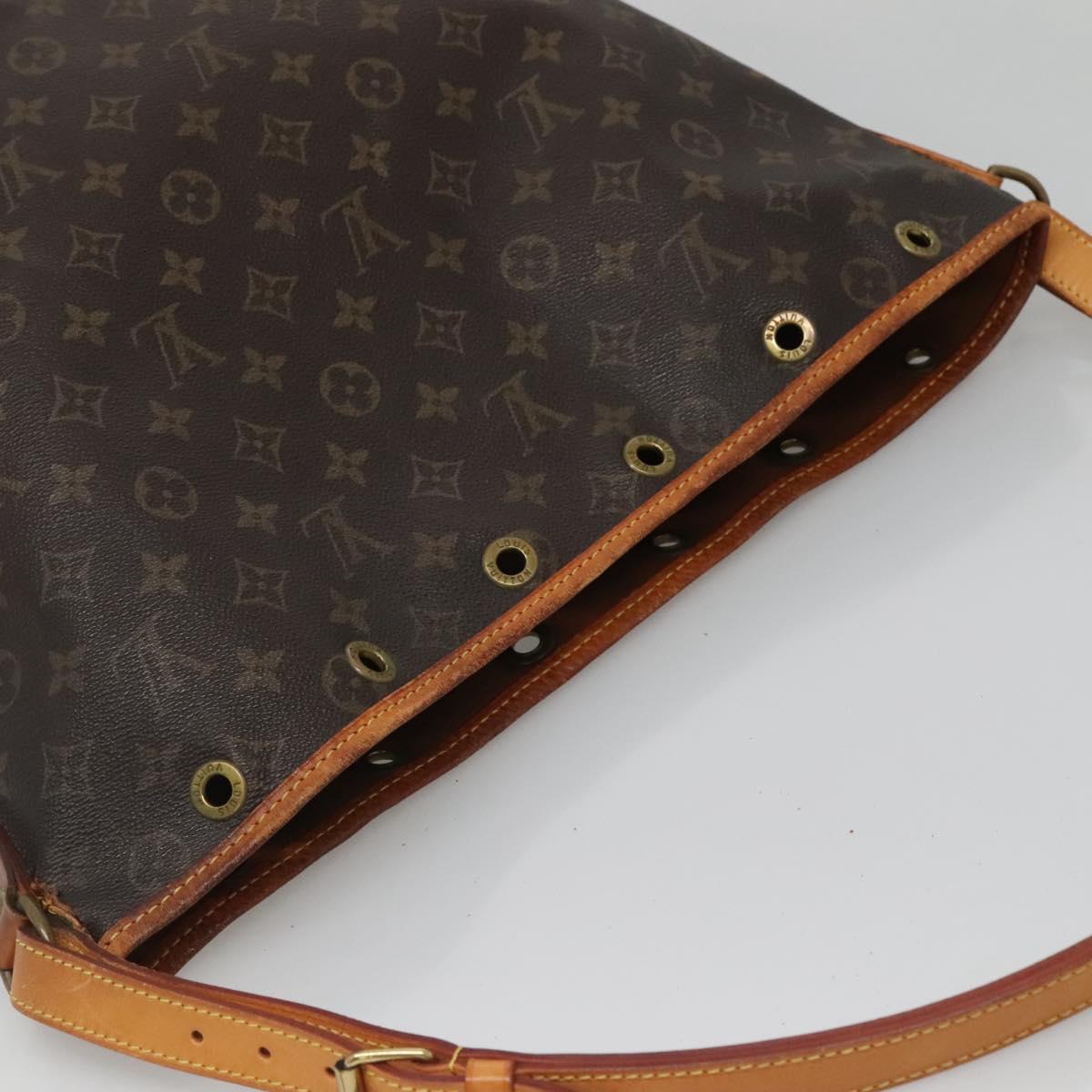 LOUIS VUITTON Monogram Noe Shoulder Bag M42224 LV Auth 134505