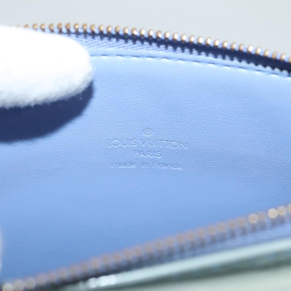LOUIS VUITTON Monogram Vernis Motto Pouch Lavande M91224 LV Auth 134548
