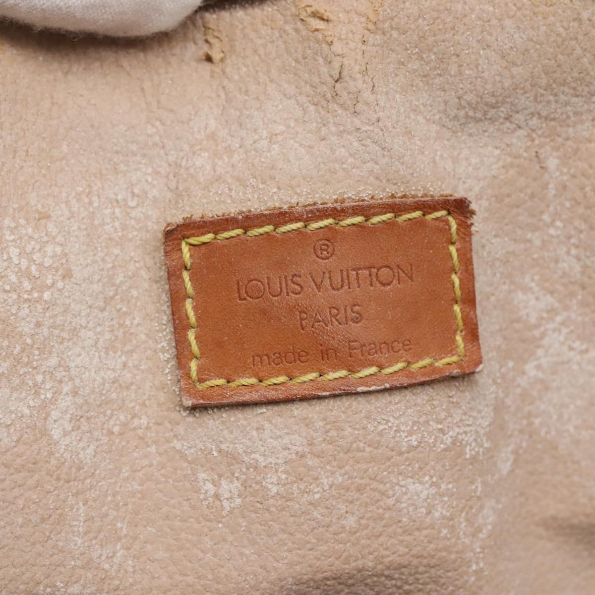 LOUIS VUITTON Monogram Sac Plat Hand Bag M51140 LV Auth 134560