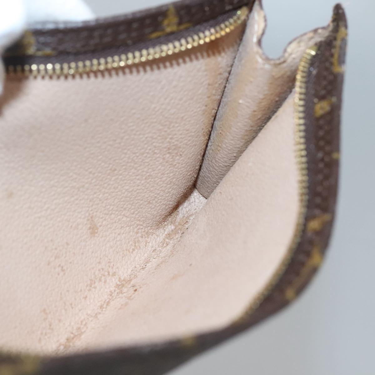 LOUIS VUITTON Monogram Bucket GM Accessory Pouch LV Auth 134564