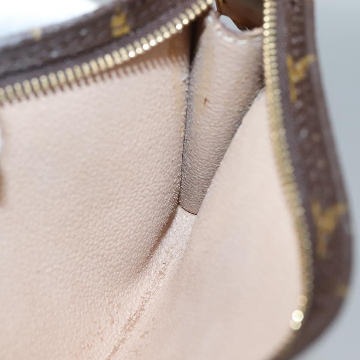 LOUIS VUITTON Monogram Bucket GM Accessory Pouch LV Auth 134564