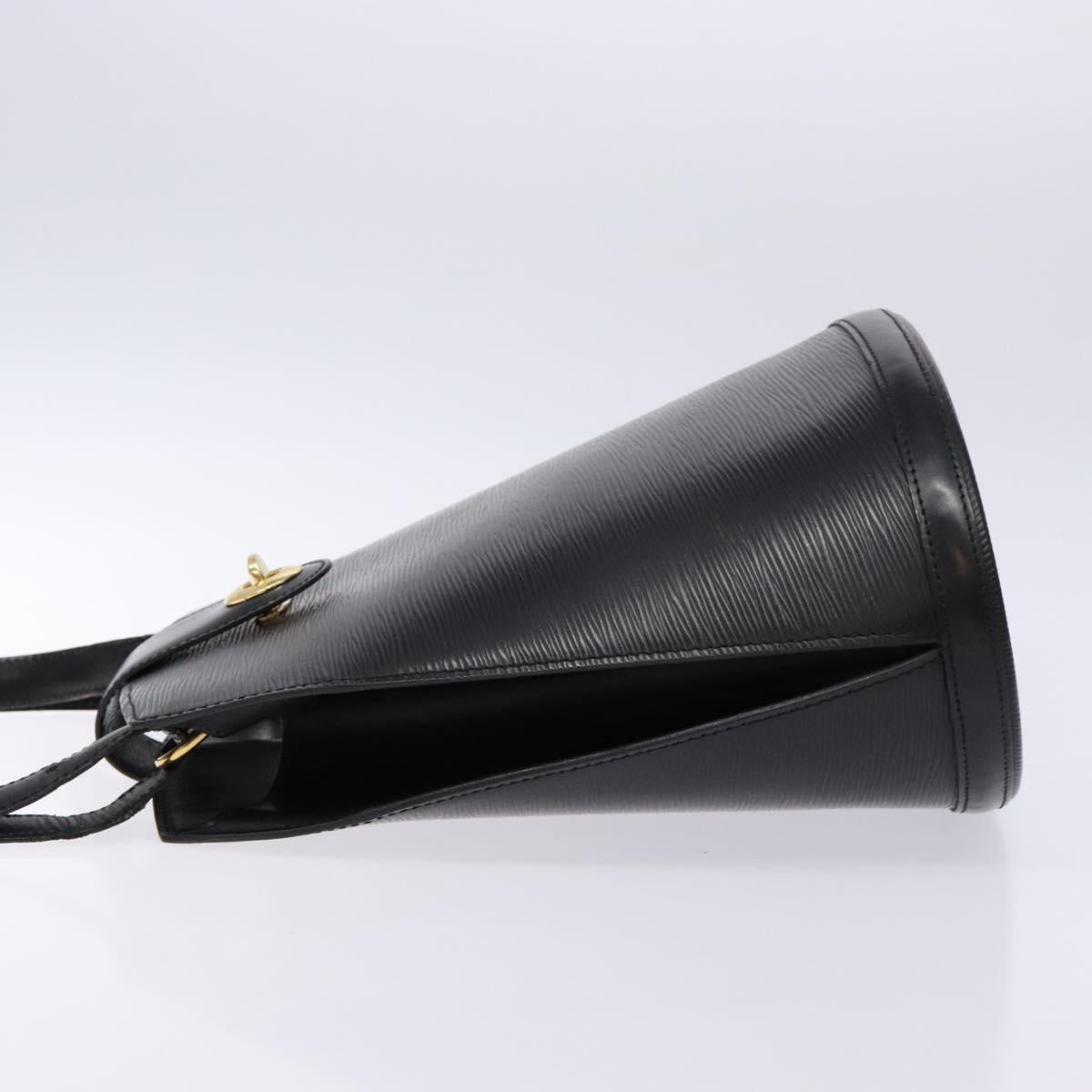 LOUIS VUITTON Epi Cluny Shoulder Bag Black M52252 LV Auth 134585