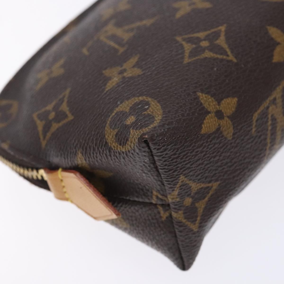 LOUIS VUITTON Monogram Pochette Cosmetic PM Pouch M43998 LV Auth 134599