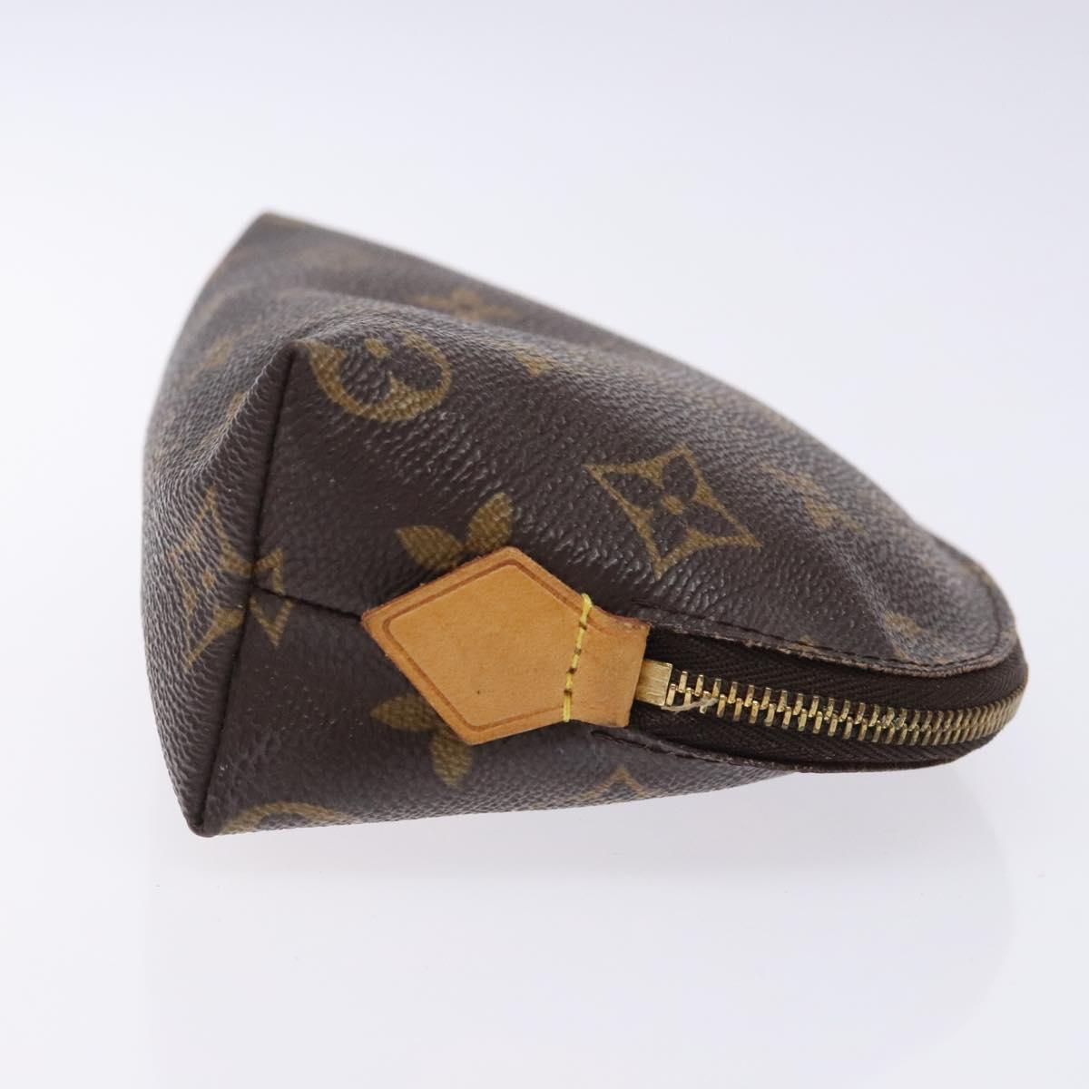 LOUIS VUITTON Monogram Pochette Cosmetic PM Pouch M43998 LV Auth 134599