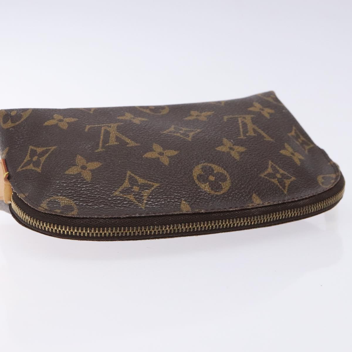 LOUIS VUITTON Monogram Pochette Cosmetic PM Pouch M43998 LV Auth 134599