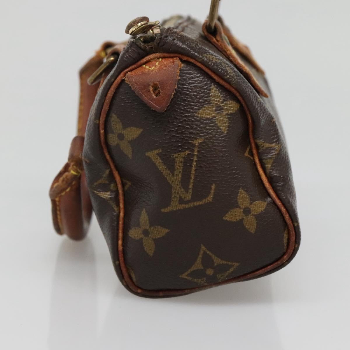 LOUIS VUITTON Monogram Mini Speedy Hand Bag M41534 LV Auth 134603