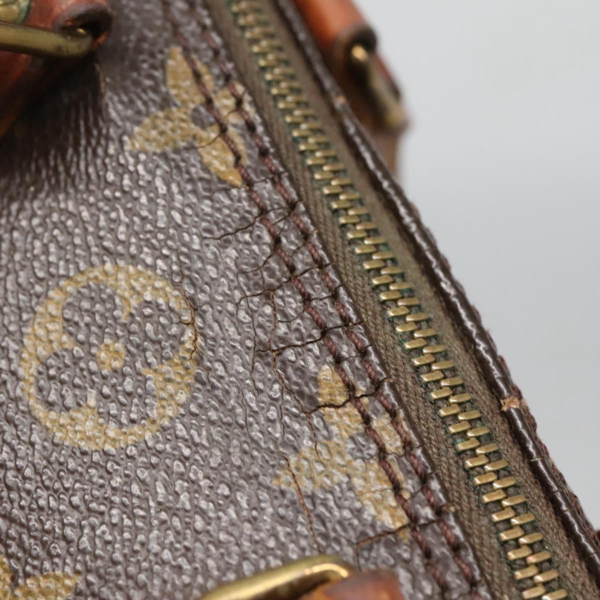 LOUIS VUITTON Monogram Mini Speedy Hand Bag M41534 LV Auth 134603