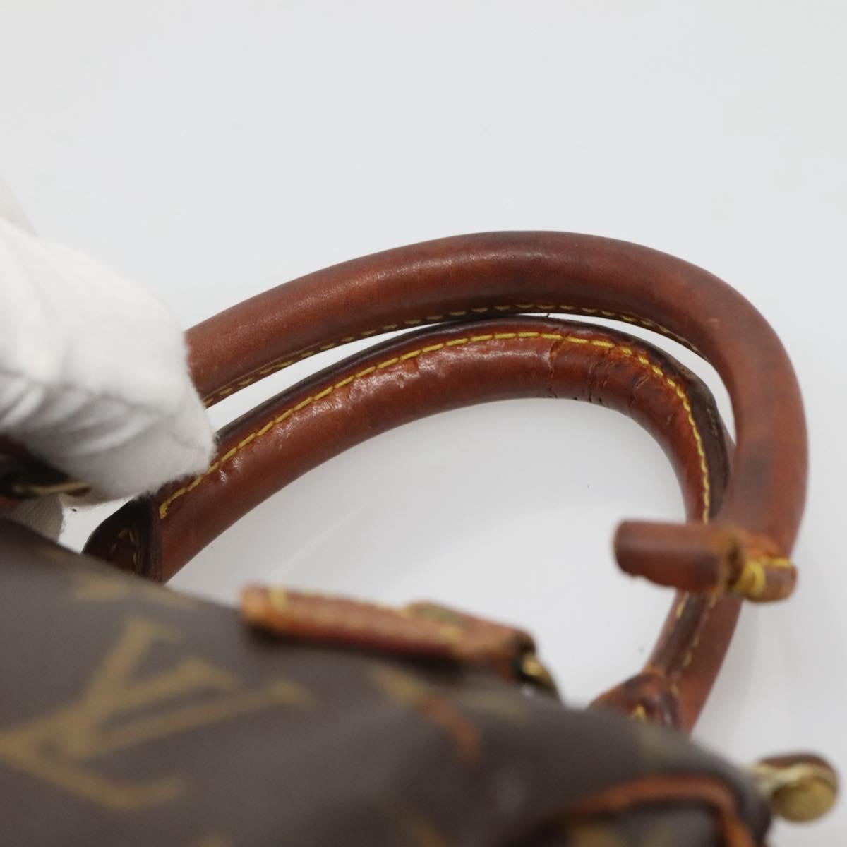 LOUIS VUITTON Monogram Mini Speedy Hand Bag M41534 LV Auth 134603