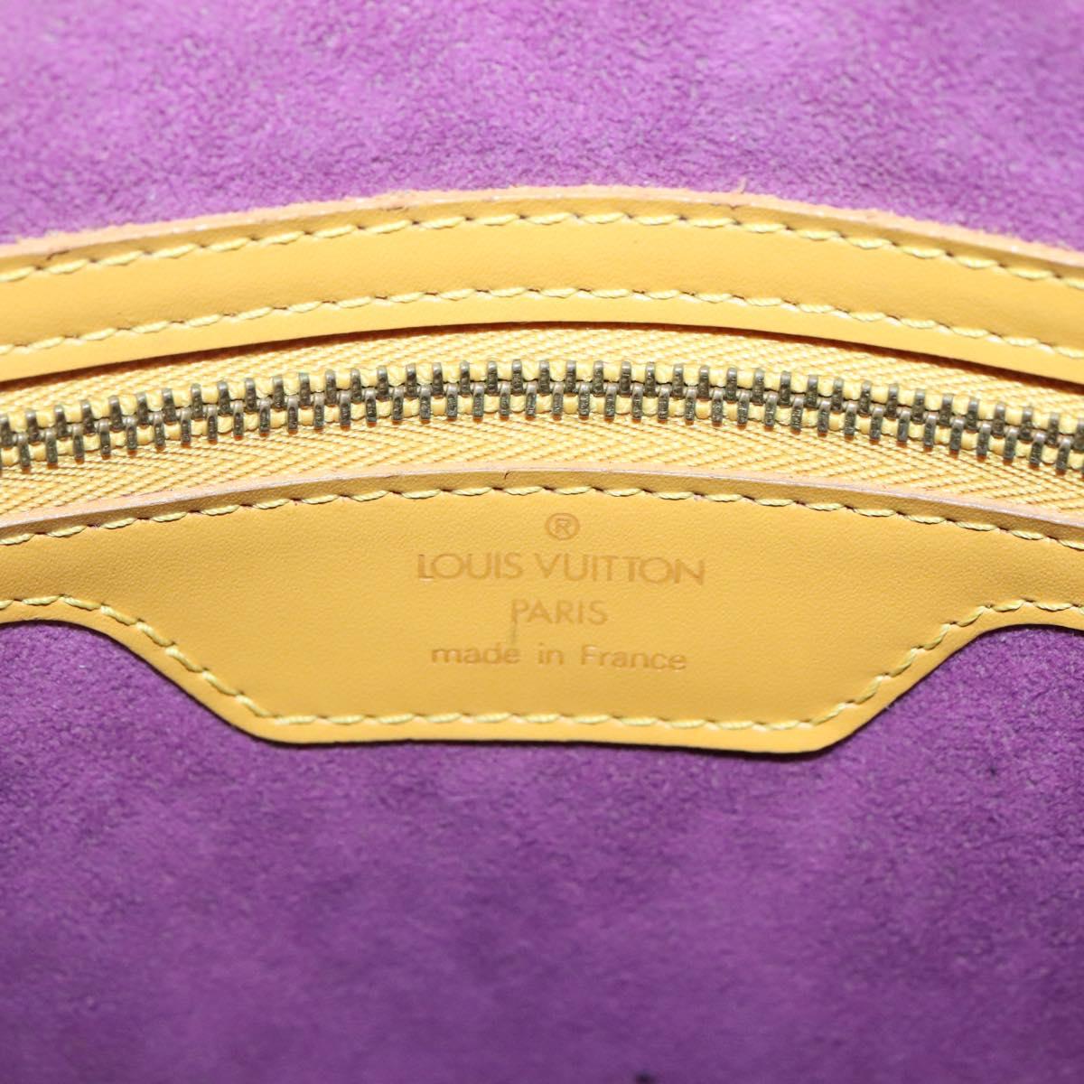 LOUIS VUITTON Epi Saint Jacques Shopping Shoulder Bag Yellow M52269 Auth 134619