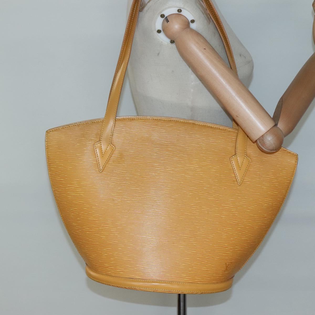 LOUIS VUITTON Epi Saint Jacques Shopping Shoulder Bag Yellow M52269 Auth 134619