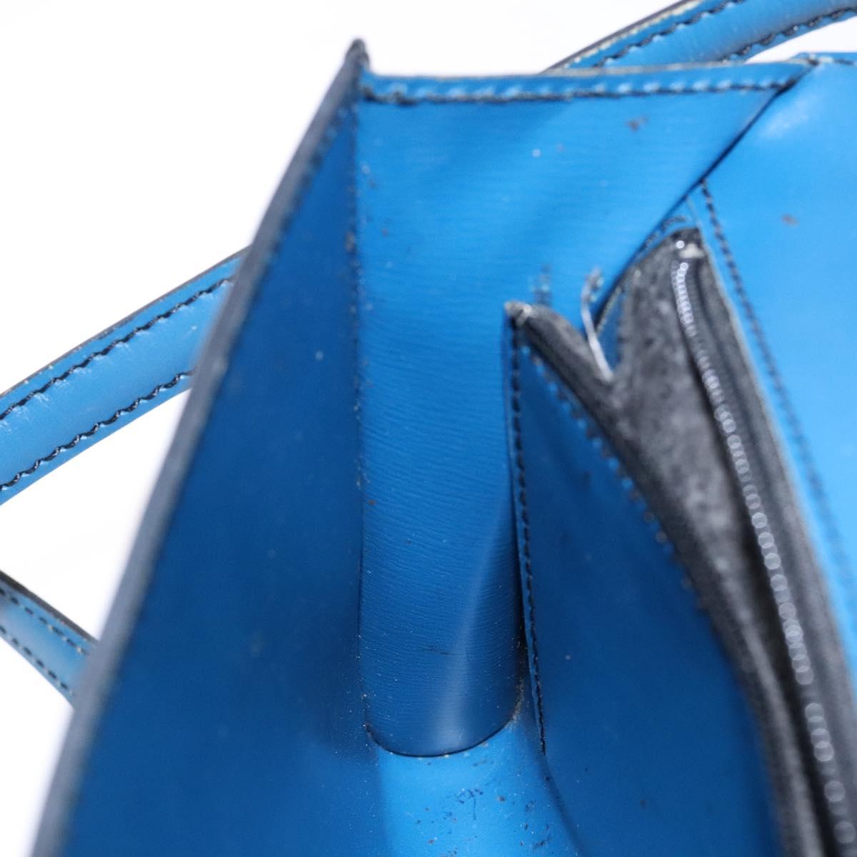 LOUIS VUITTON Epi Pochette Arche Shoulder Bag Blue M52575 LV Auth 134621
