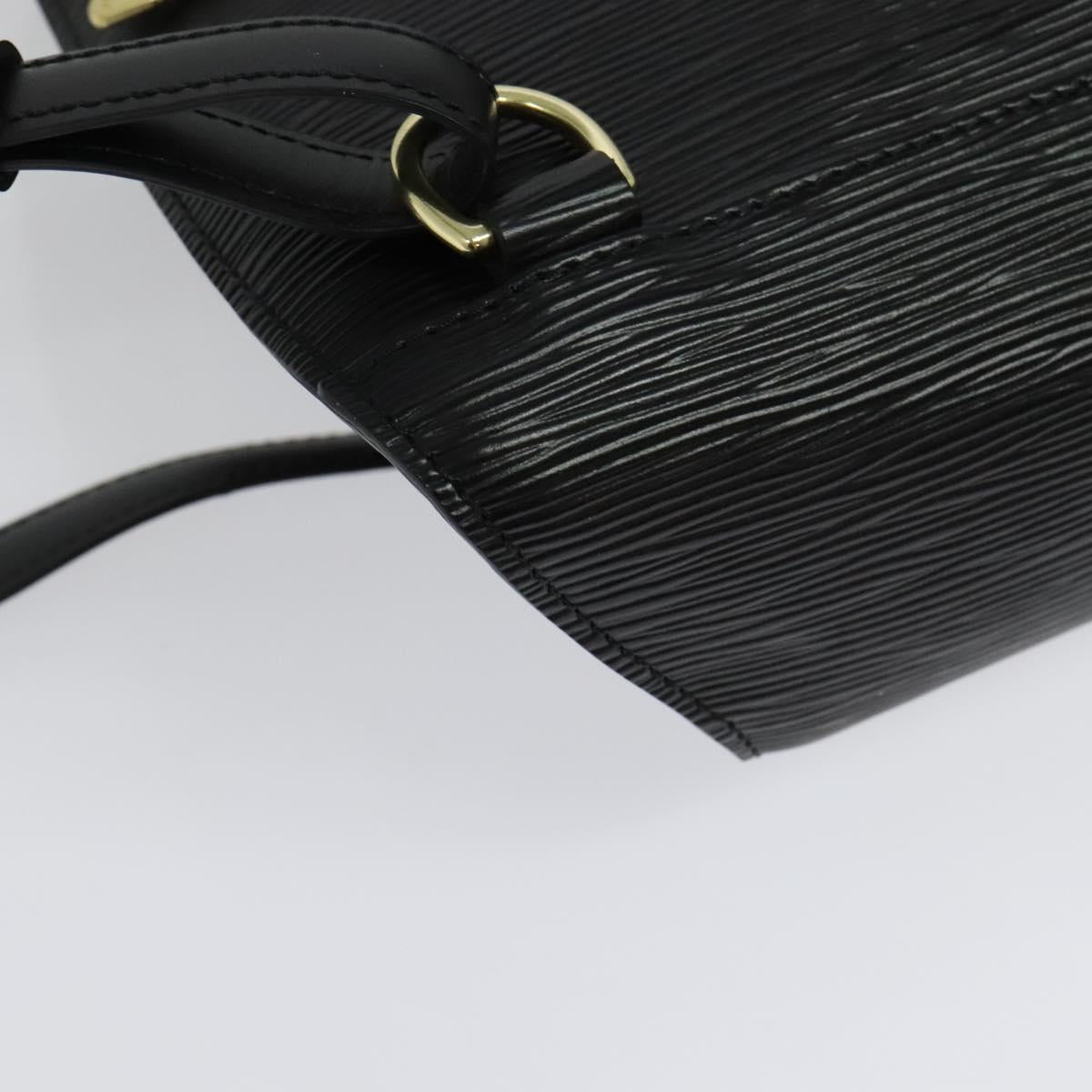 LOUIS VUITTON Epi Mabillon Backpack Black M52232 LV Auth 134623