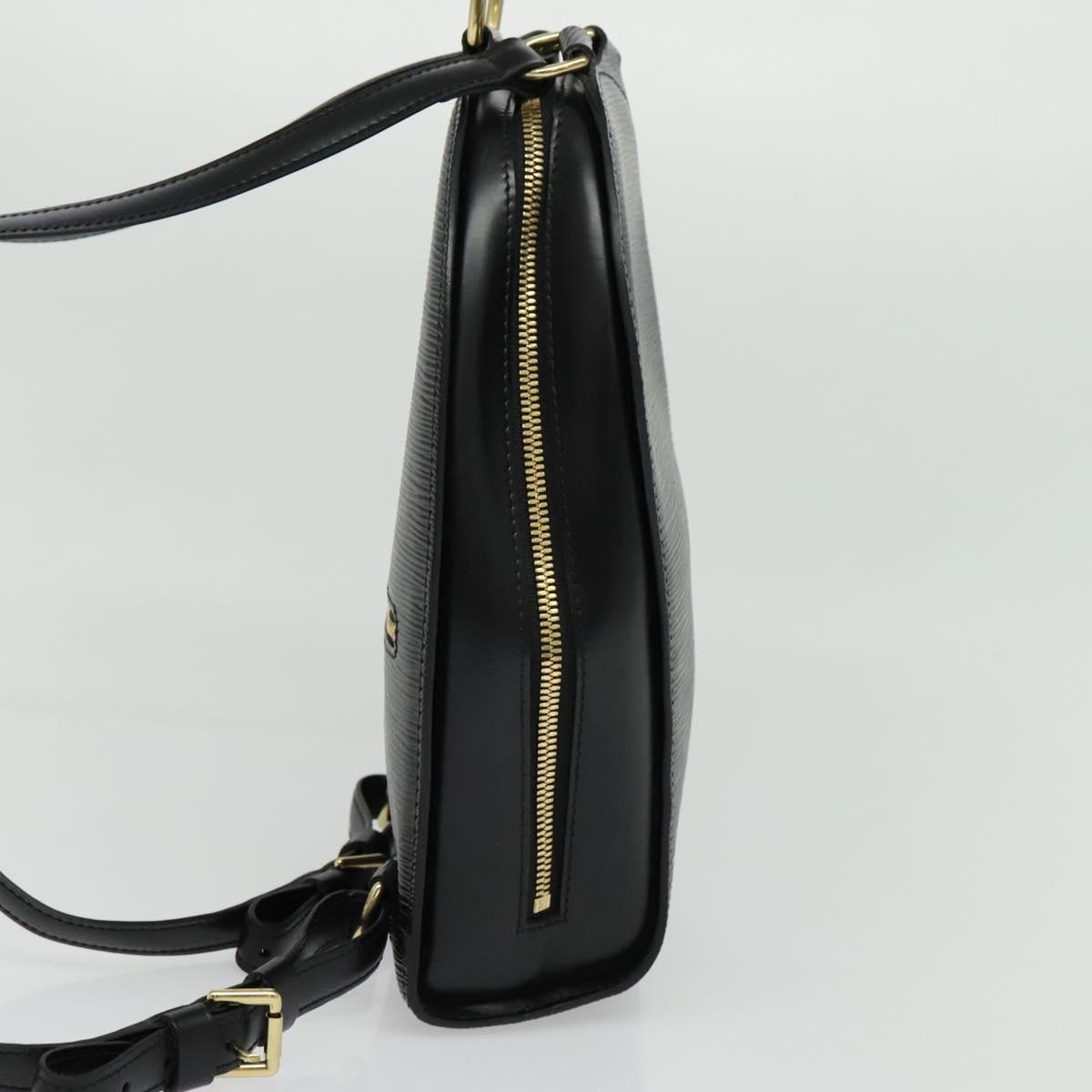 LOUIS VUITTON Epi Mabillon Backpack Black M52232 LV Auth 134623