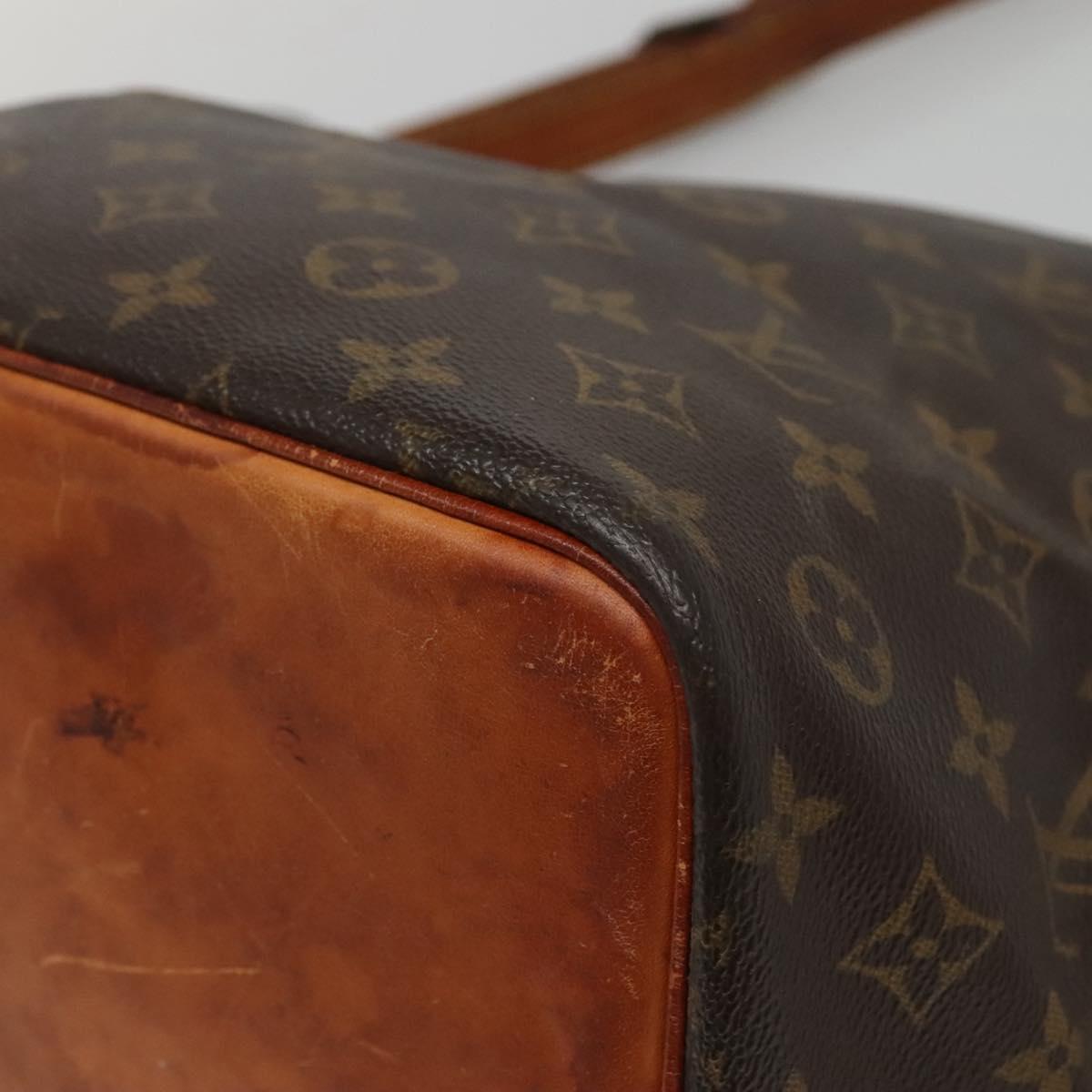LOUIS VUITTON Monogram Petit Noe Shoulder Bag M42226 LV Auth 134628