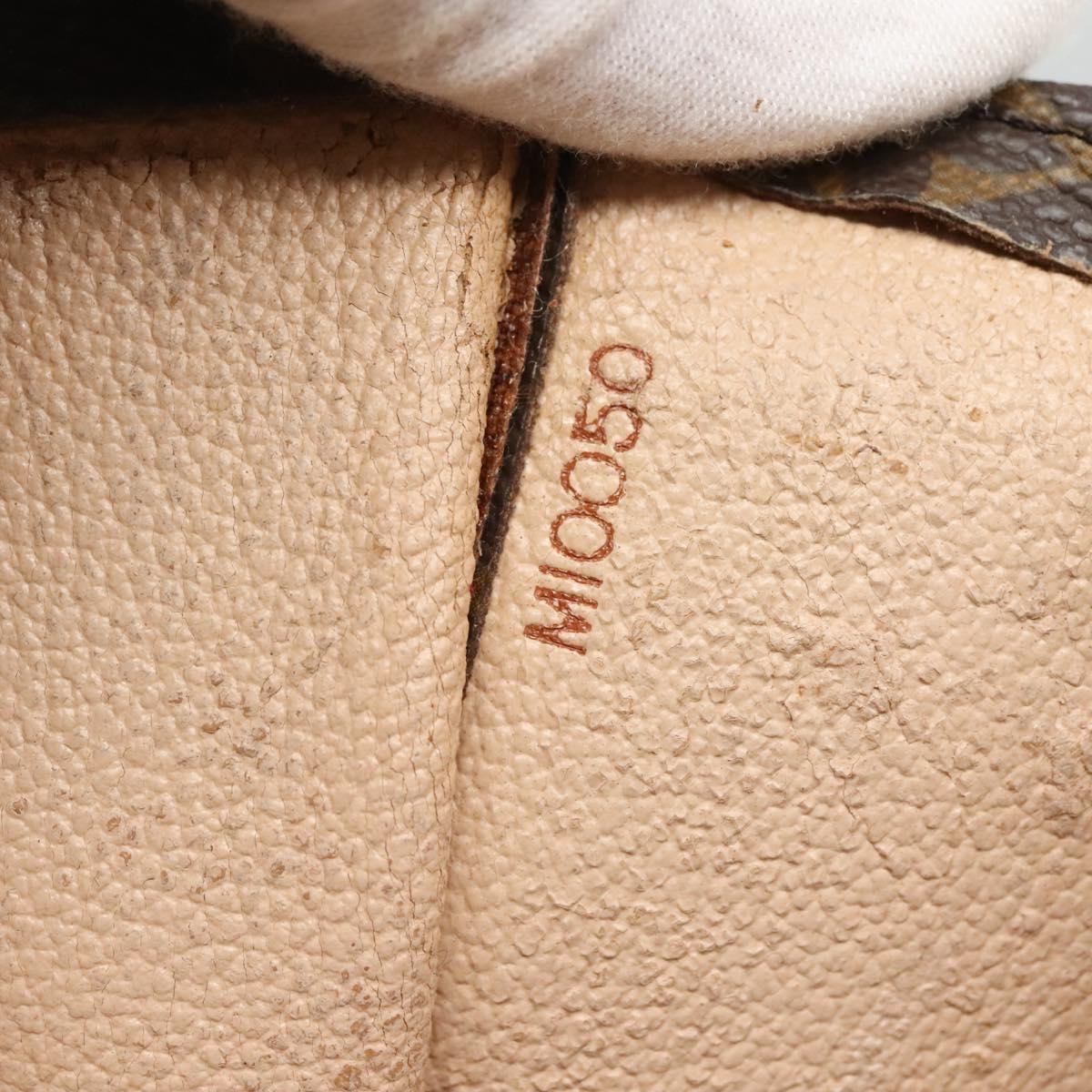 LOUIS VUITTON Monogram Sac Plat Hand Bag M51140 LV Auth 134657