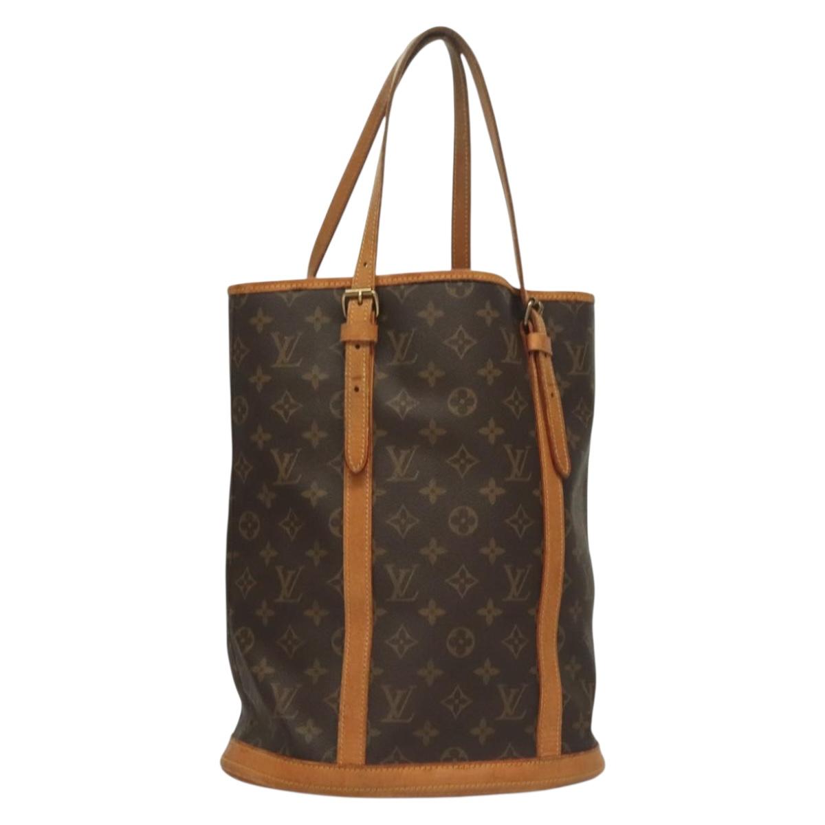 LOUIS VUITTON Monogram Bucket GM Shoulder Bag Vintage M42236 LV Auth 134708