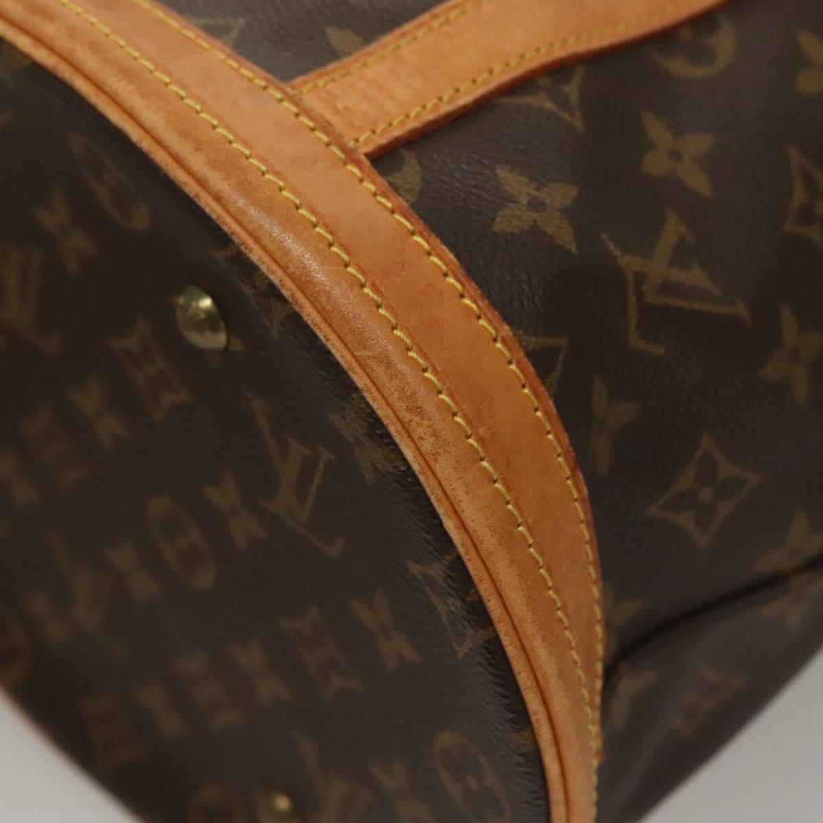 LOUIS VUITTON Monogram Bucket GM Shoulder Bag Vintage M42236 LV Auth 134708
