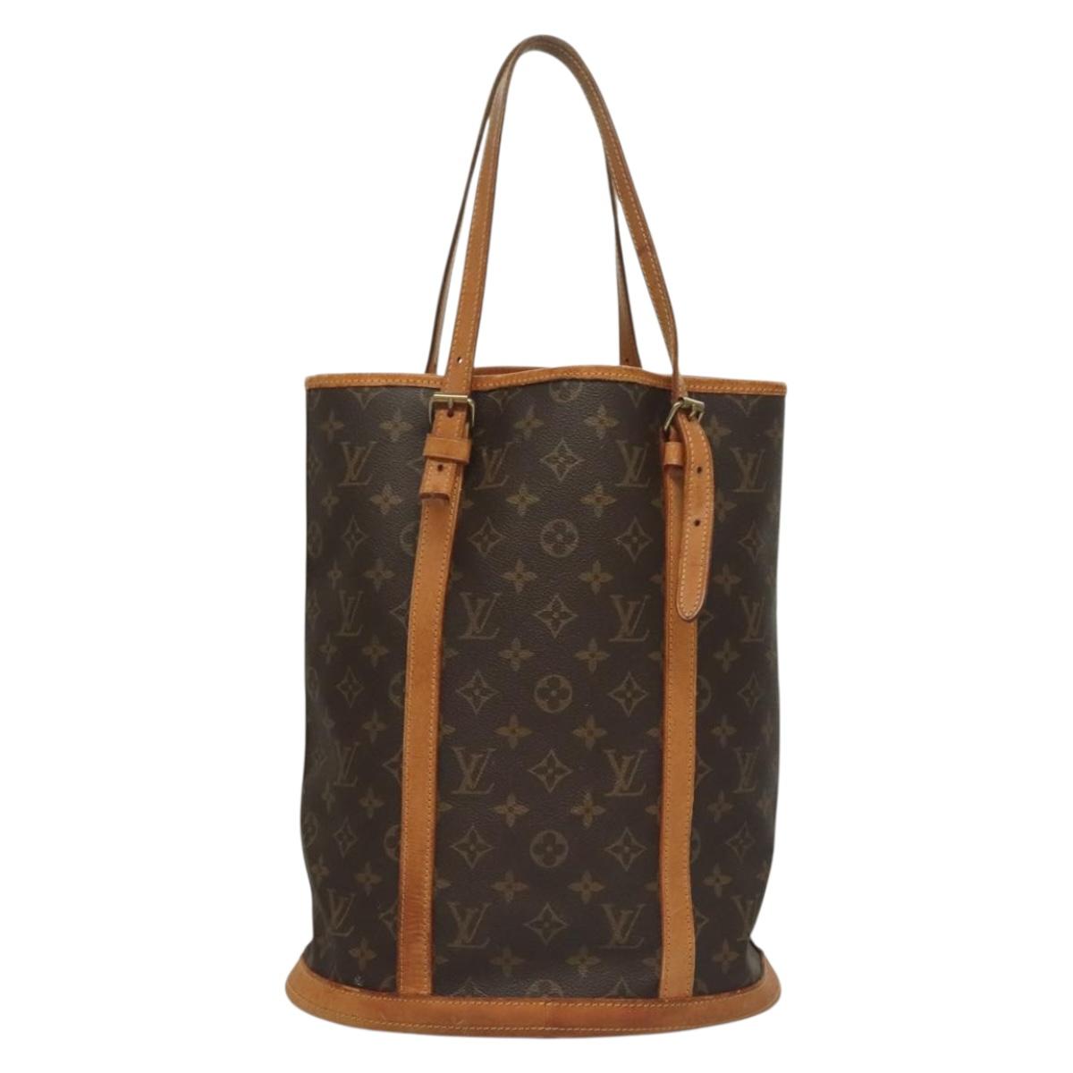 LOUIS VUITTON Monogram Bucket GM Shoulder Bag Vintage M42236 LV Auth 134708