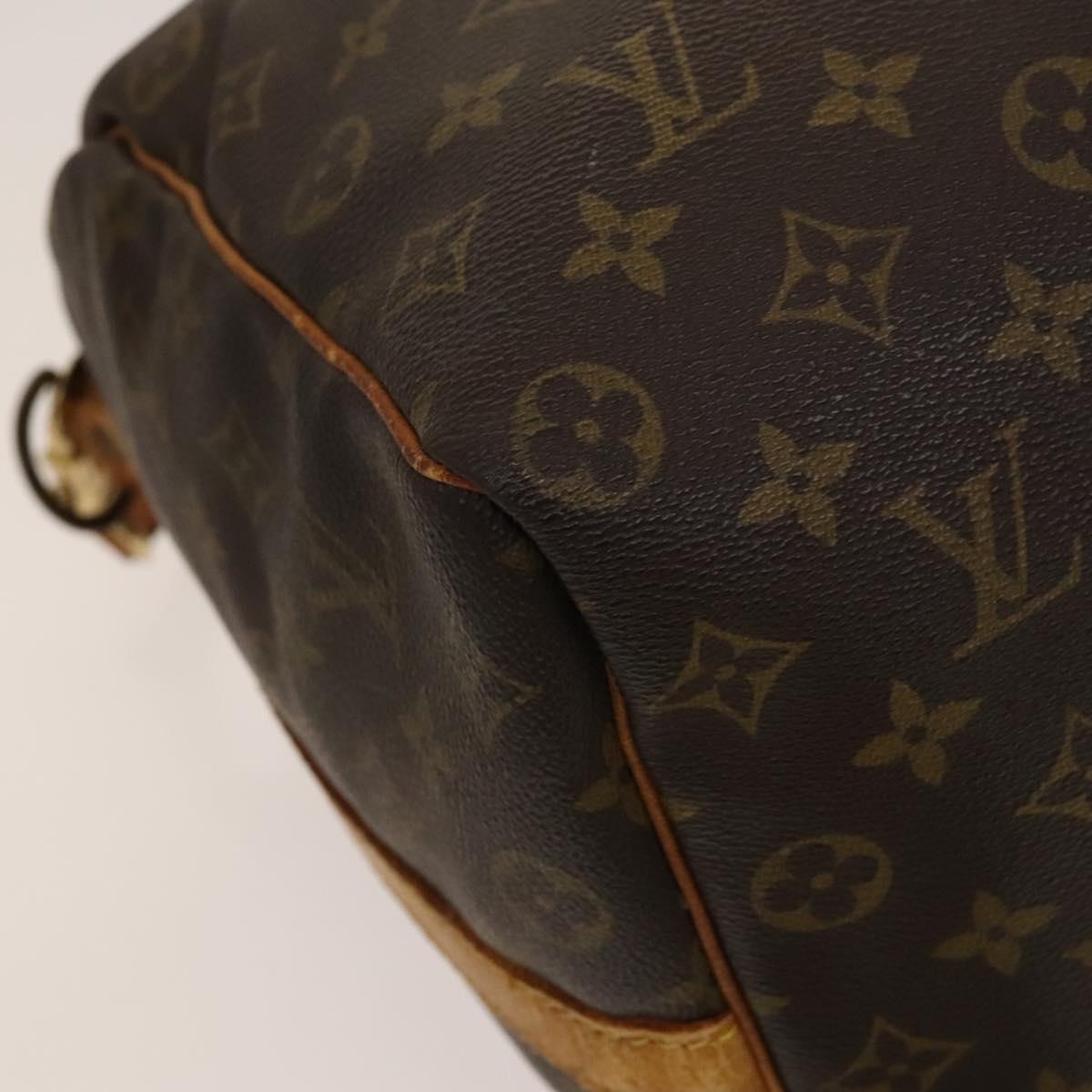 LOUIS VUITTON Monogram Keepall Bandouliere 50 Boston Bag M41416 LV Auth 134710