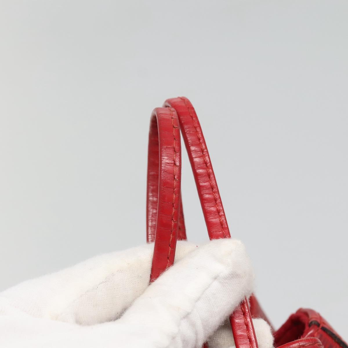 LOUIS VUITTON Epi Petit Noe Shoulder Bag Red M44107 LV Auth 134714