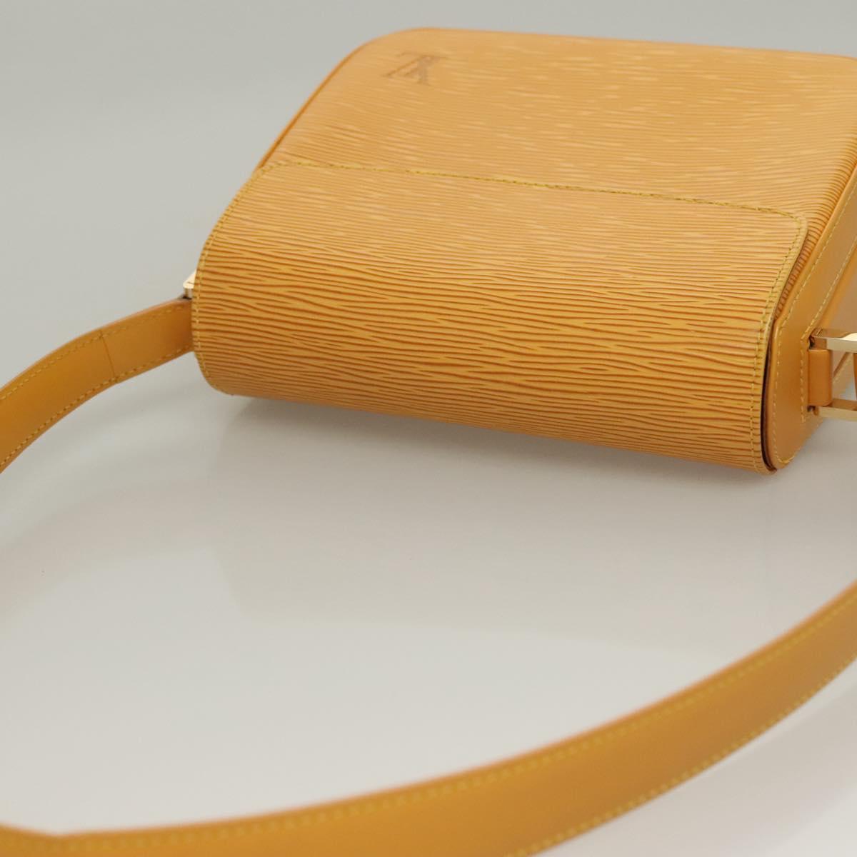 LOUIS VUITTON Epi Bushi Shoulder Bag Yellow M52209 LV Auth 134717