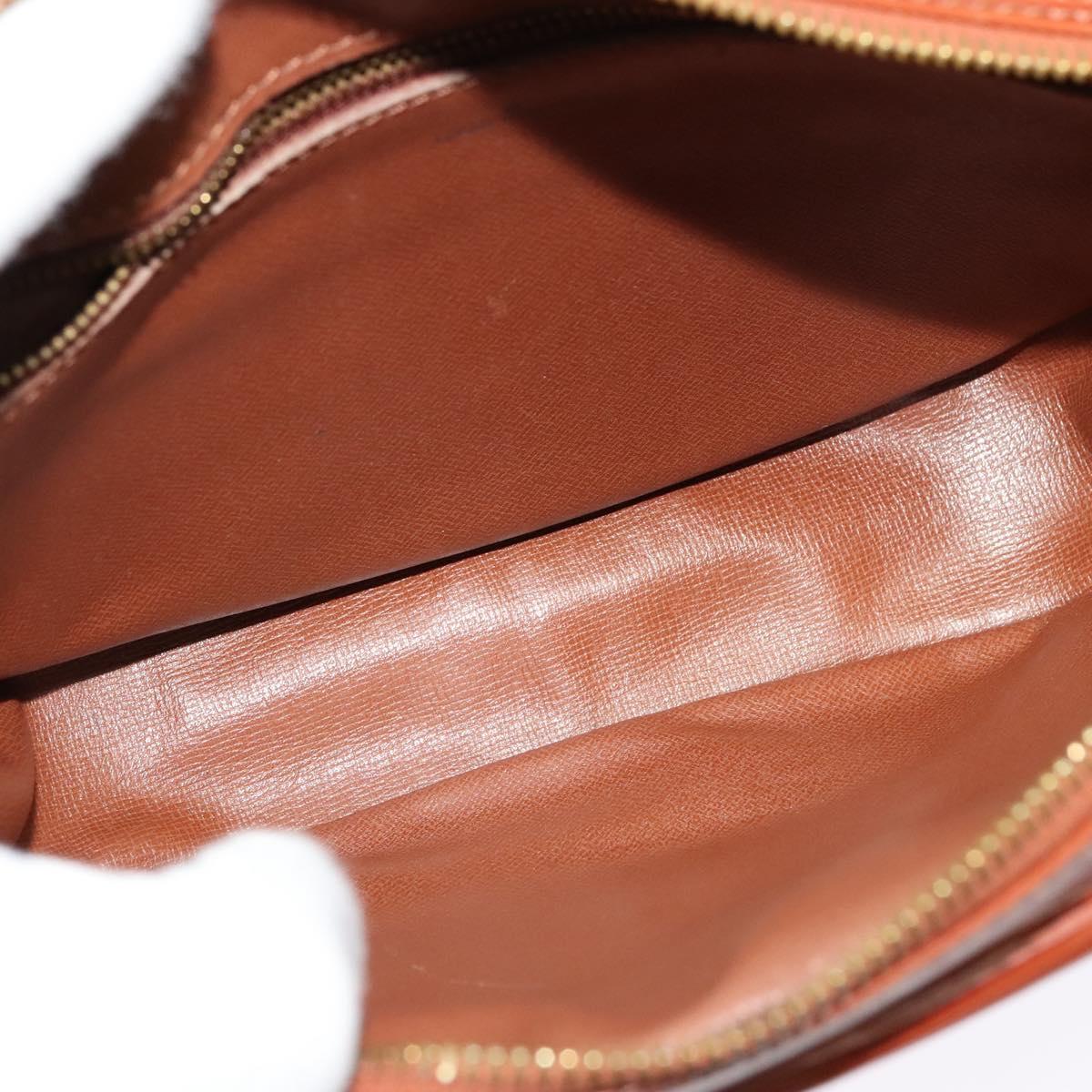 LOUIS VUITTON Epi Jeune FilleMM Shoulder Bag Brown M52153 LV Auth 134720