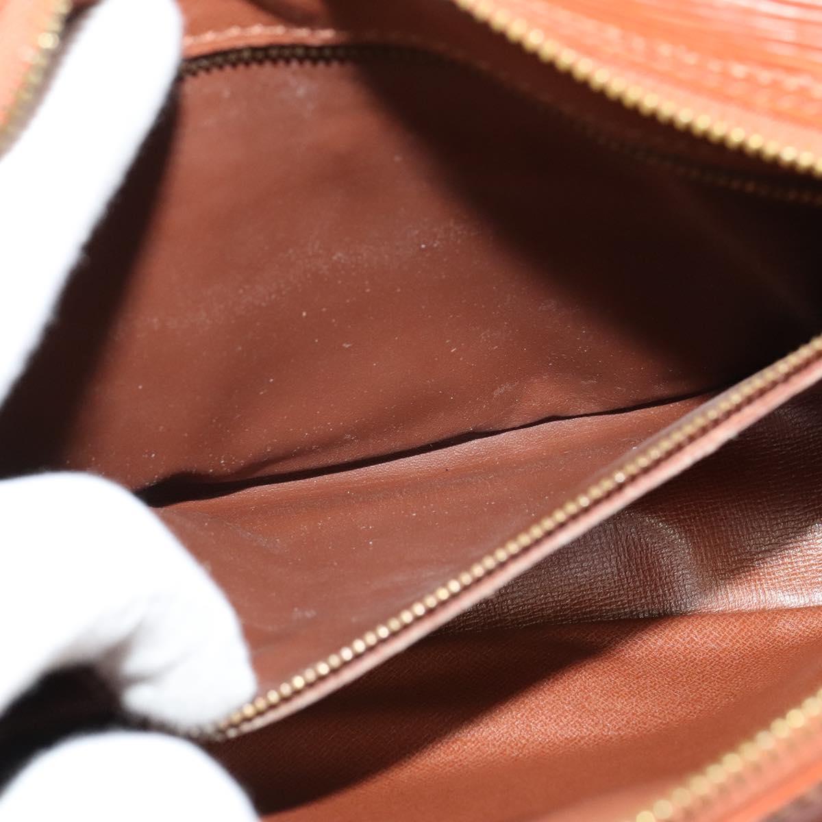 LOUIS VUITTON Epi Jeune FilleMM Shoulder Bag Brown M52153 LV Auth 134720