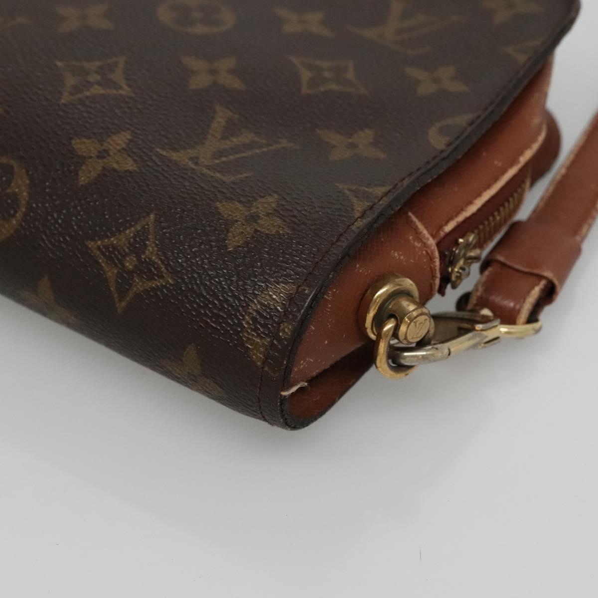 LOUIS VUITTON Monogram Orsay Clutch Bag M51790 LV Auth 134723