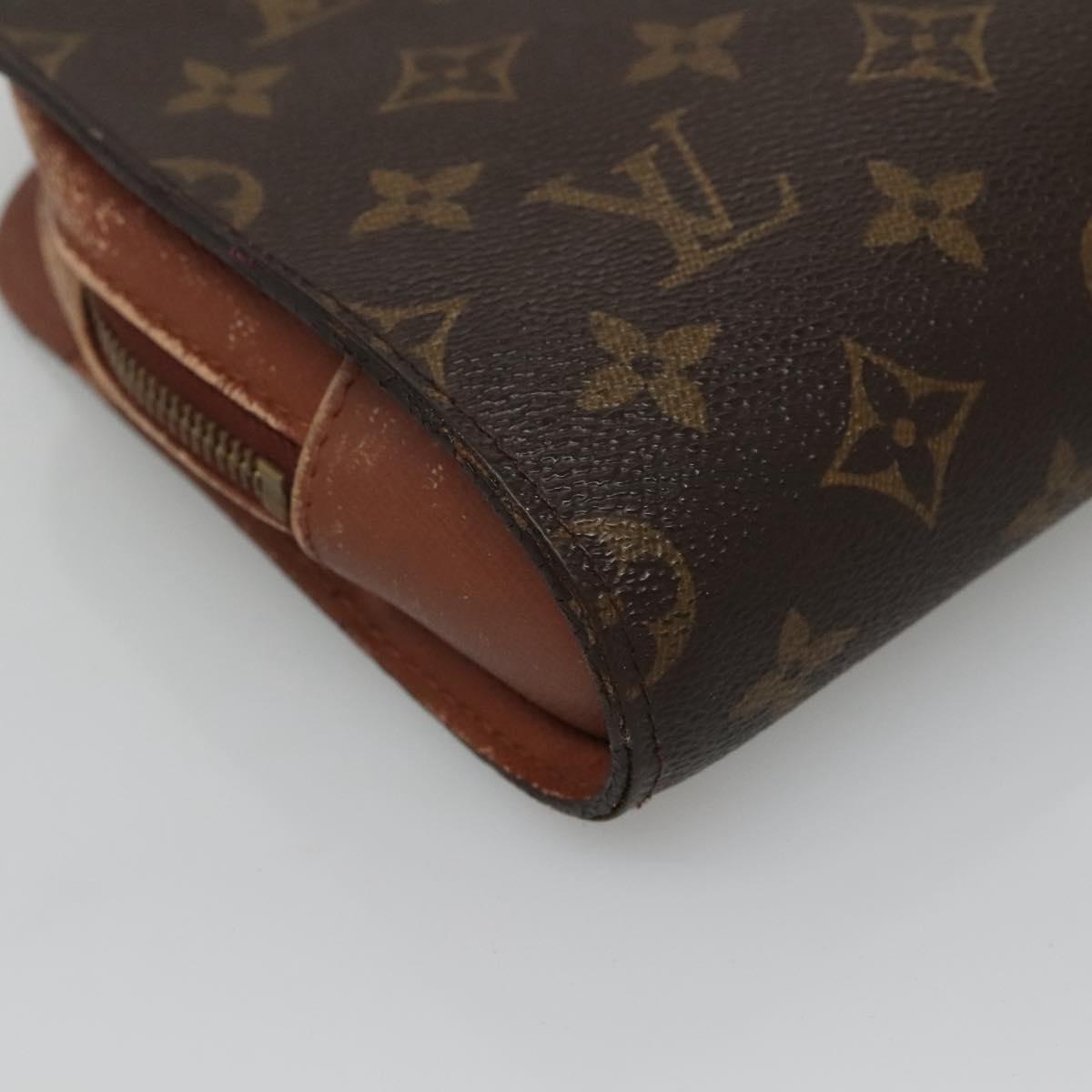 LOUIS VUITTON Monogram Orsay Clutch Bag M51790 LV Auth 134723