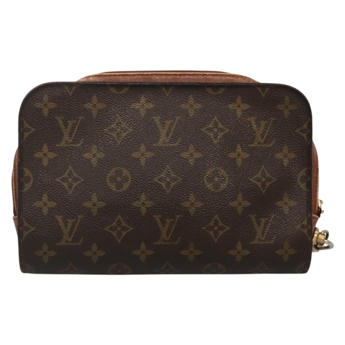 LOUIS VUITTON Monogram Orsay Clutch Bag M51790 LV Auth 134723