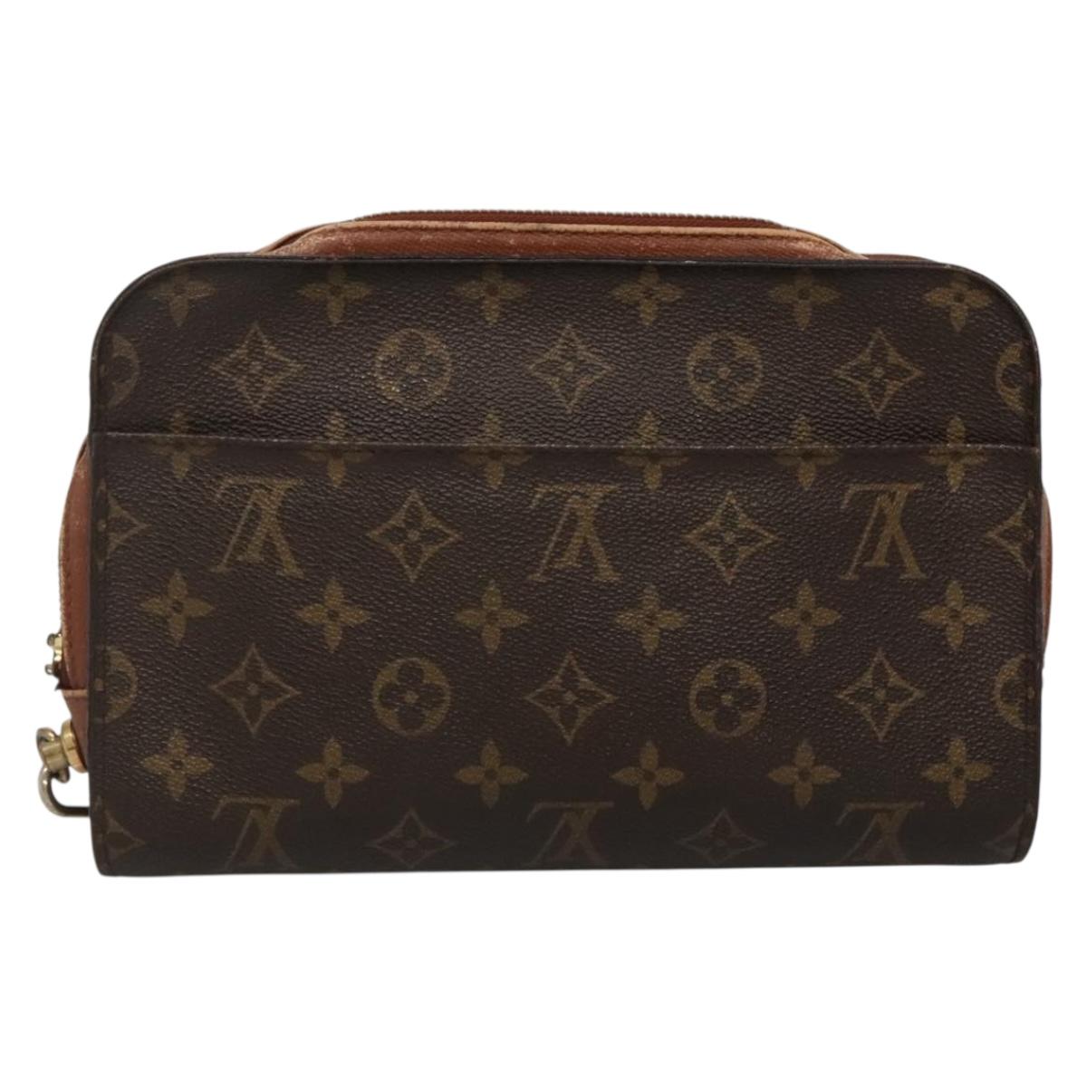 LOUIS VUITTON Monogram Orsay Clutch Bag M51790 LV Auth 134723