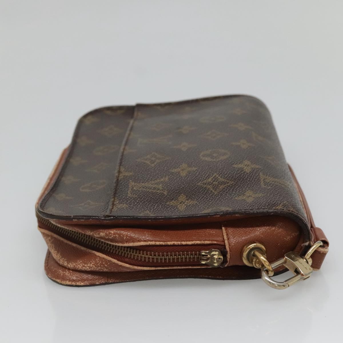 LOUIS VUITTON Monogram Orsay Clutch Bag M51790 LV Auth 134723