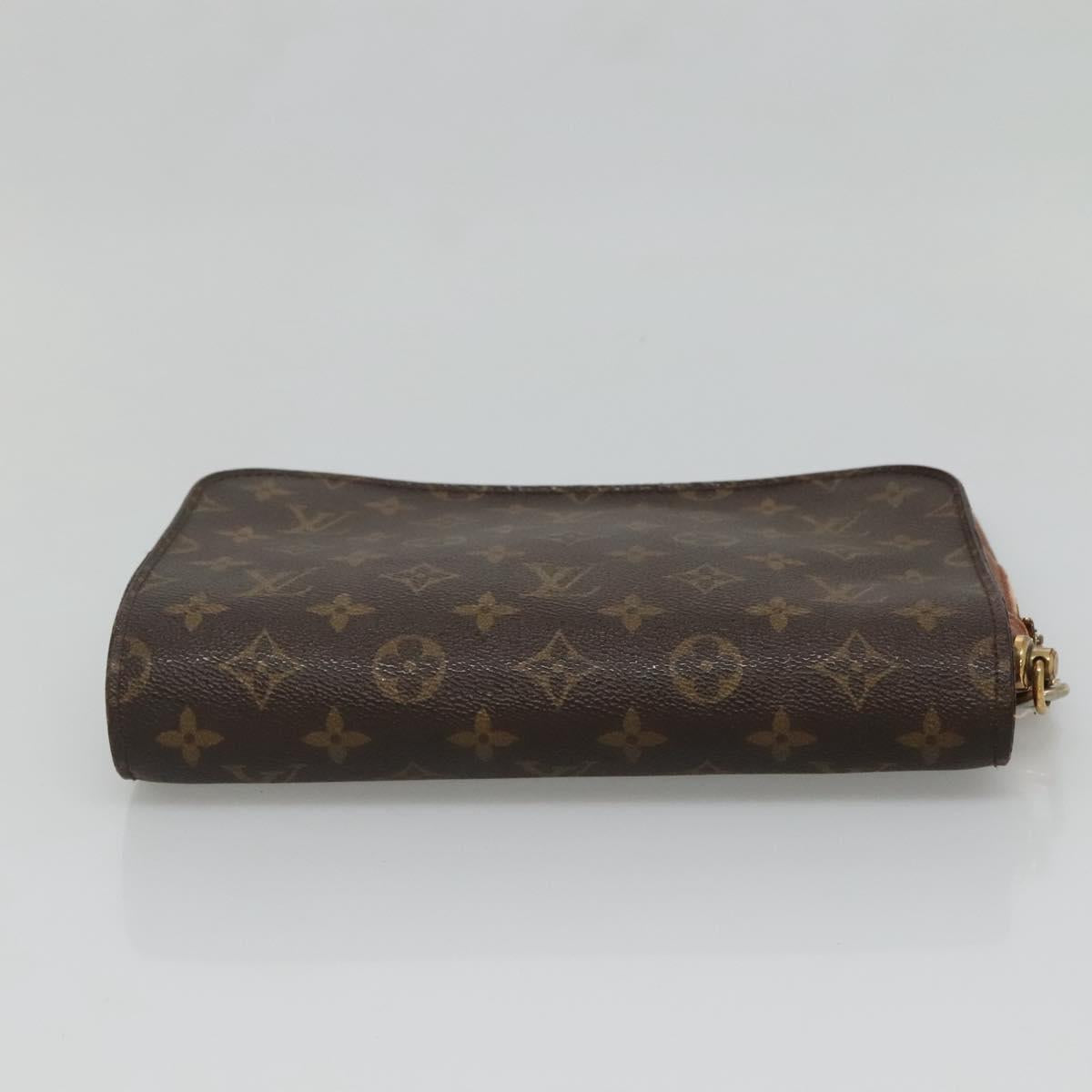 LOUIS VUITTON Monogram Orsay Clutch Bag M51790 LV Auth 134723
