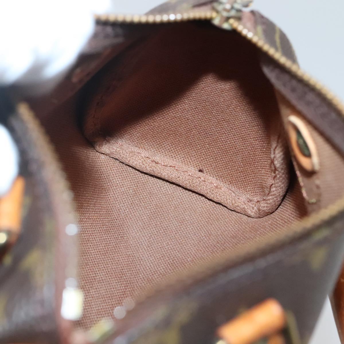 LOUIS VUITTON Monogram Mini Speedy Hand Bag M41534 LV Auth 134754