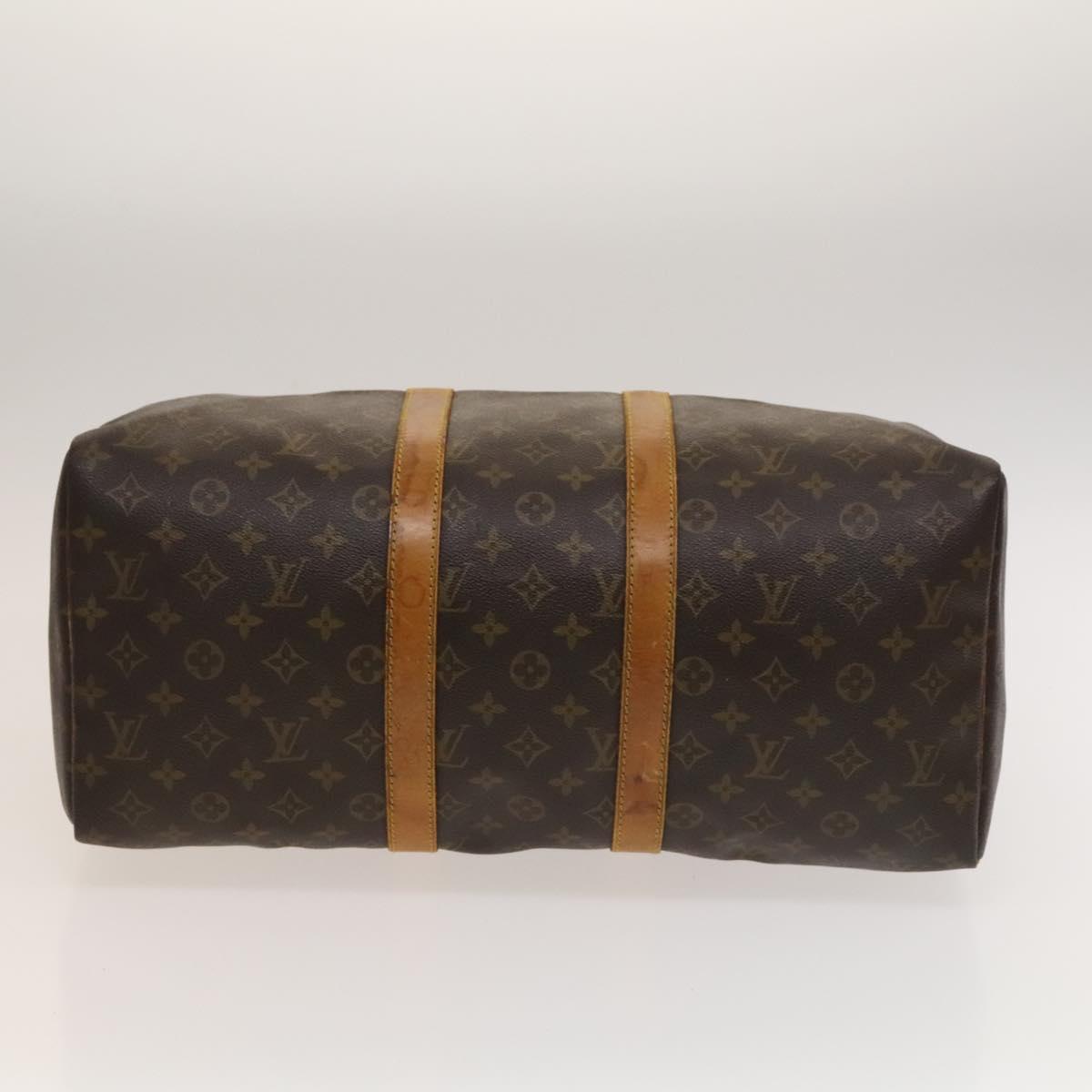 LOUIS VUITTON Monogram Keepall 45 Boston Bag M41428 LV Auth 134772