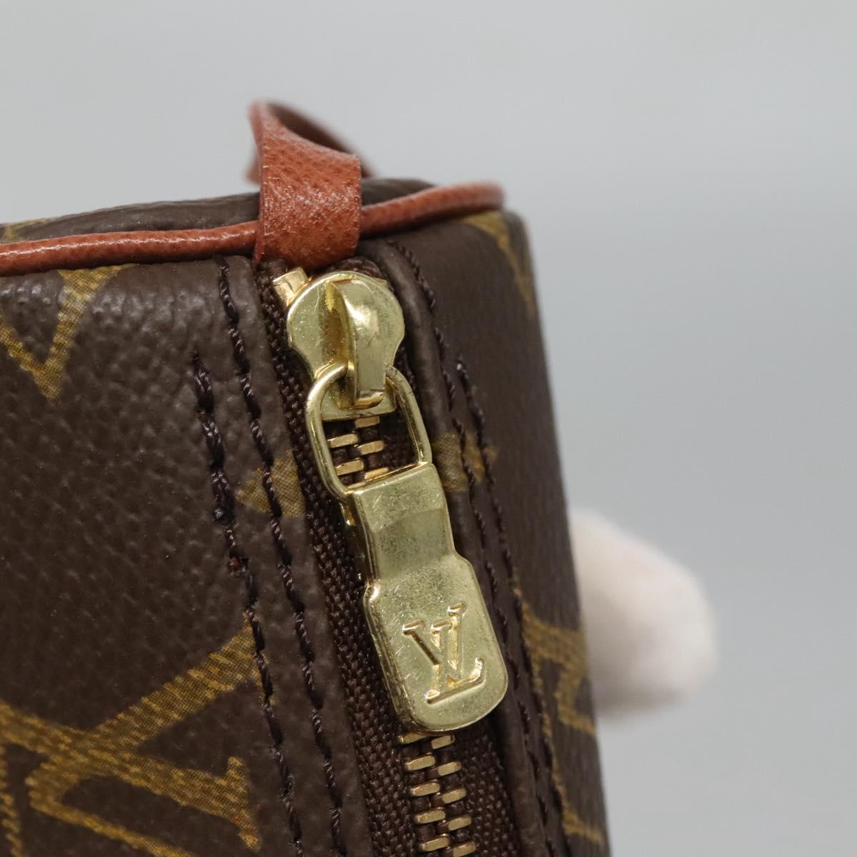 LOUIS VUITTON Monogram Papillon Pouch LV Auth 134775