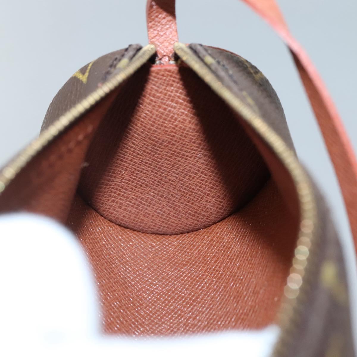 LOUIS VUITTON Monogram Papillon Pouch LV Auth 134775