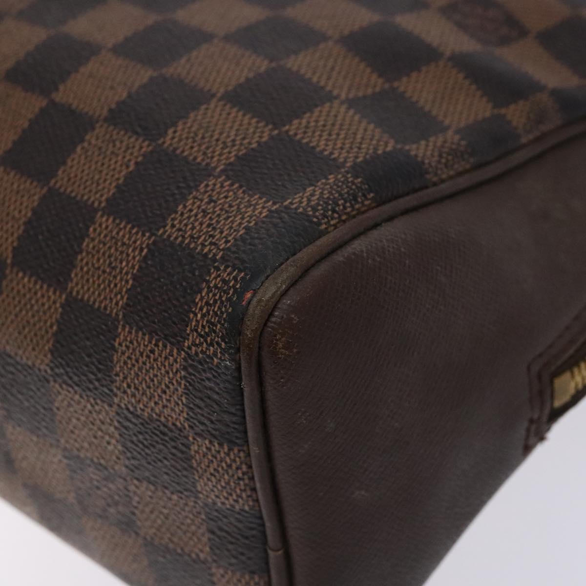 LOUIS VUITTON Damier Ebene Brera Hand Bag N51150 LV Auth 134786