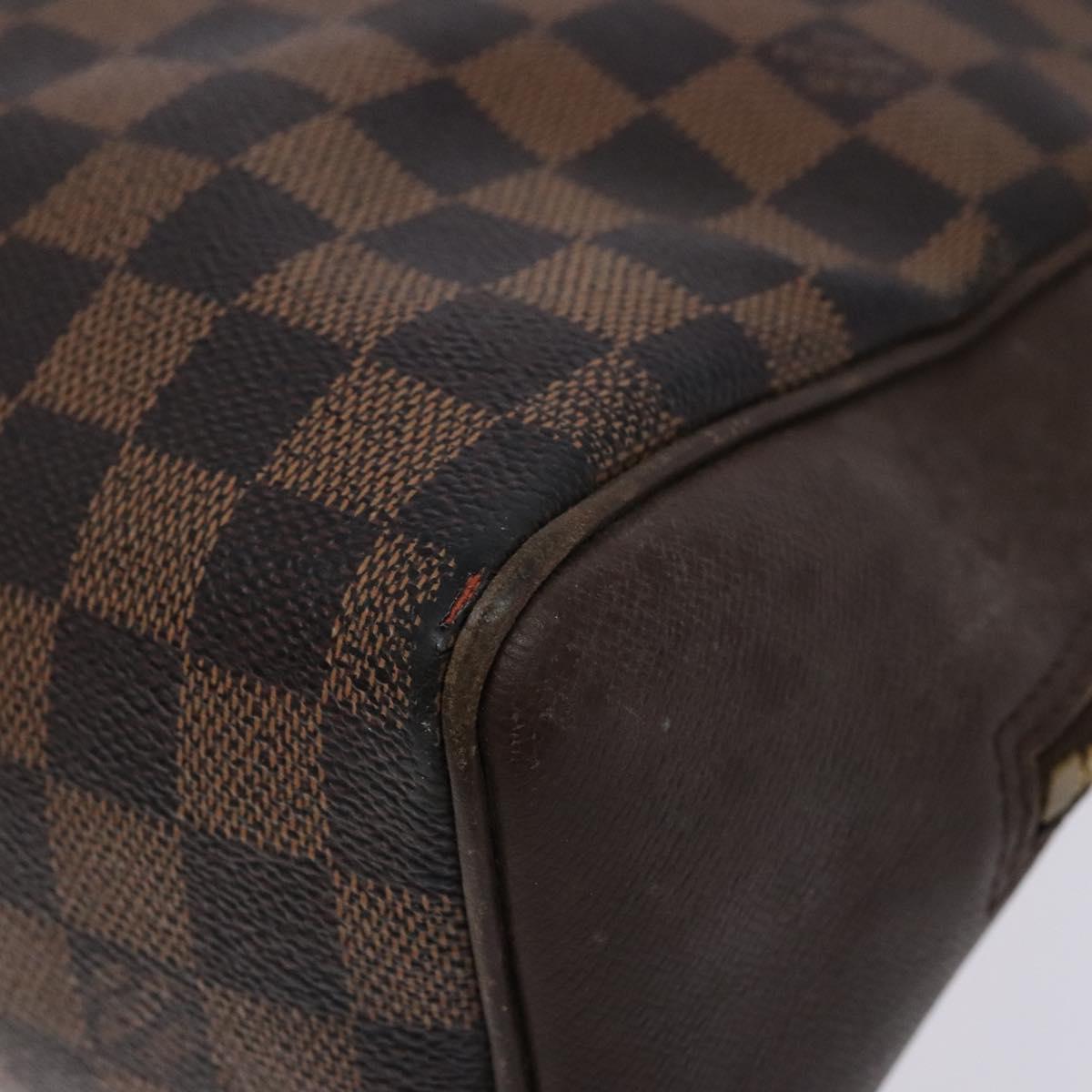 LOUIS VUITTON Damier Ebene Brera Hand Bag N51150 LV Auth 134786