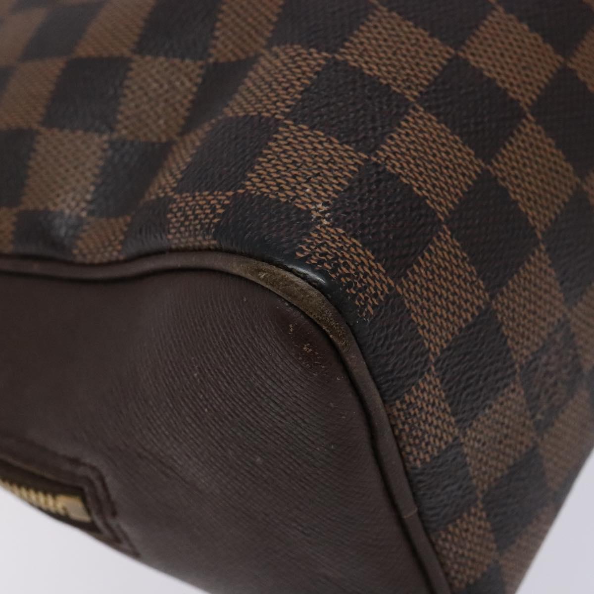 LOUIS VUITTON Damier Ebene Brera Hand Bag N51150 LV Auth 134786